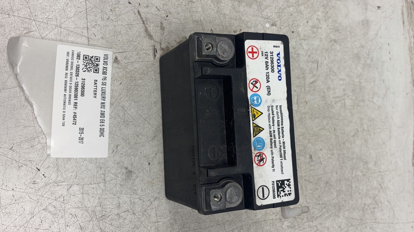 2009 - 2017 Volvo XC60 I 156 Estate Battery 31296300