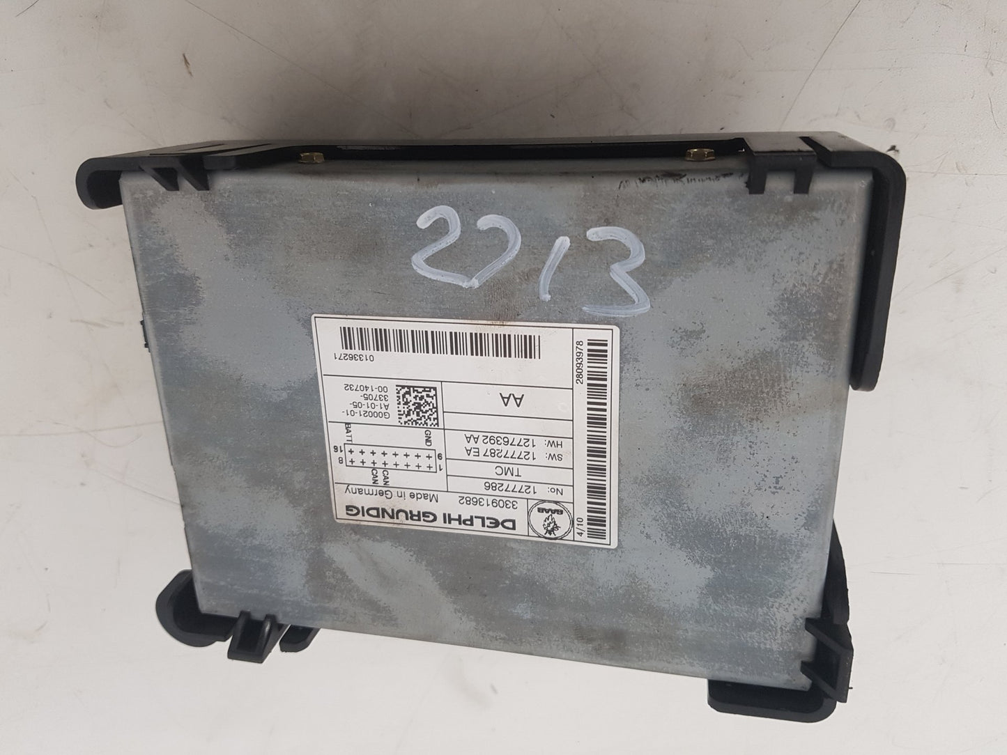 2007 - 2015 Saab 9-3  Estate RADIO CONTROL MODULE 12776392
