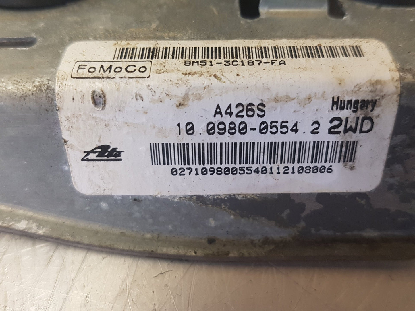 2010 - 2012 Volvo V50   Estate YAW SENSOR 10170106483