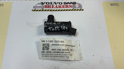 2010 Saab 9-3  Estate WASHER PUMP (WINDSCREEN) 06431