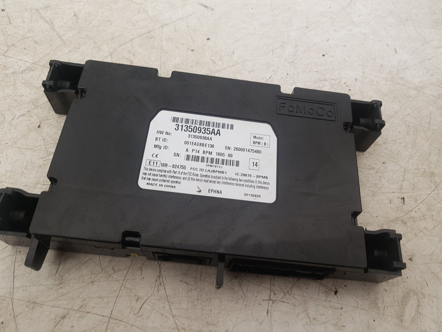 2011 - 2014 Volvo XC90  Estate BLUETOOTH ECU CONTROL UNIT MODULE 31350935