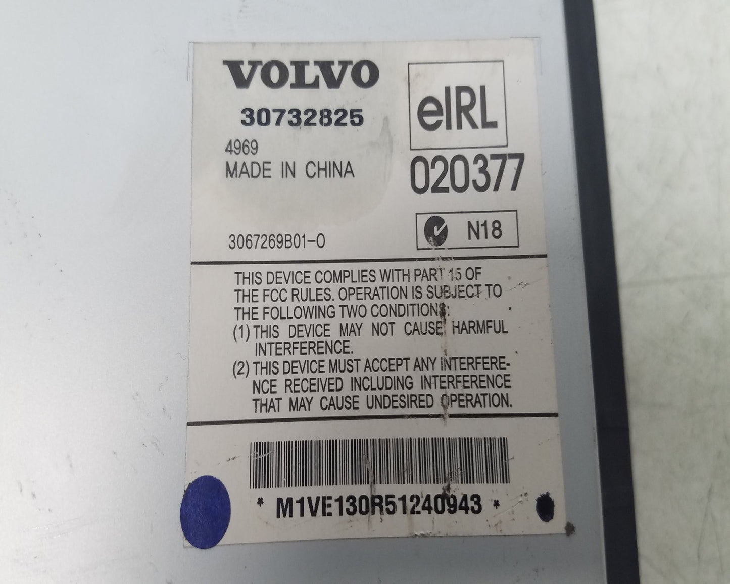 2003 - 2010 Volvo XC90  Estate Amplifier 30732825