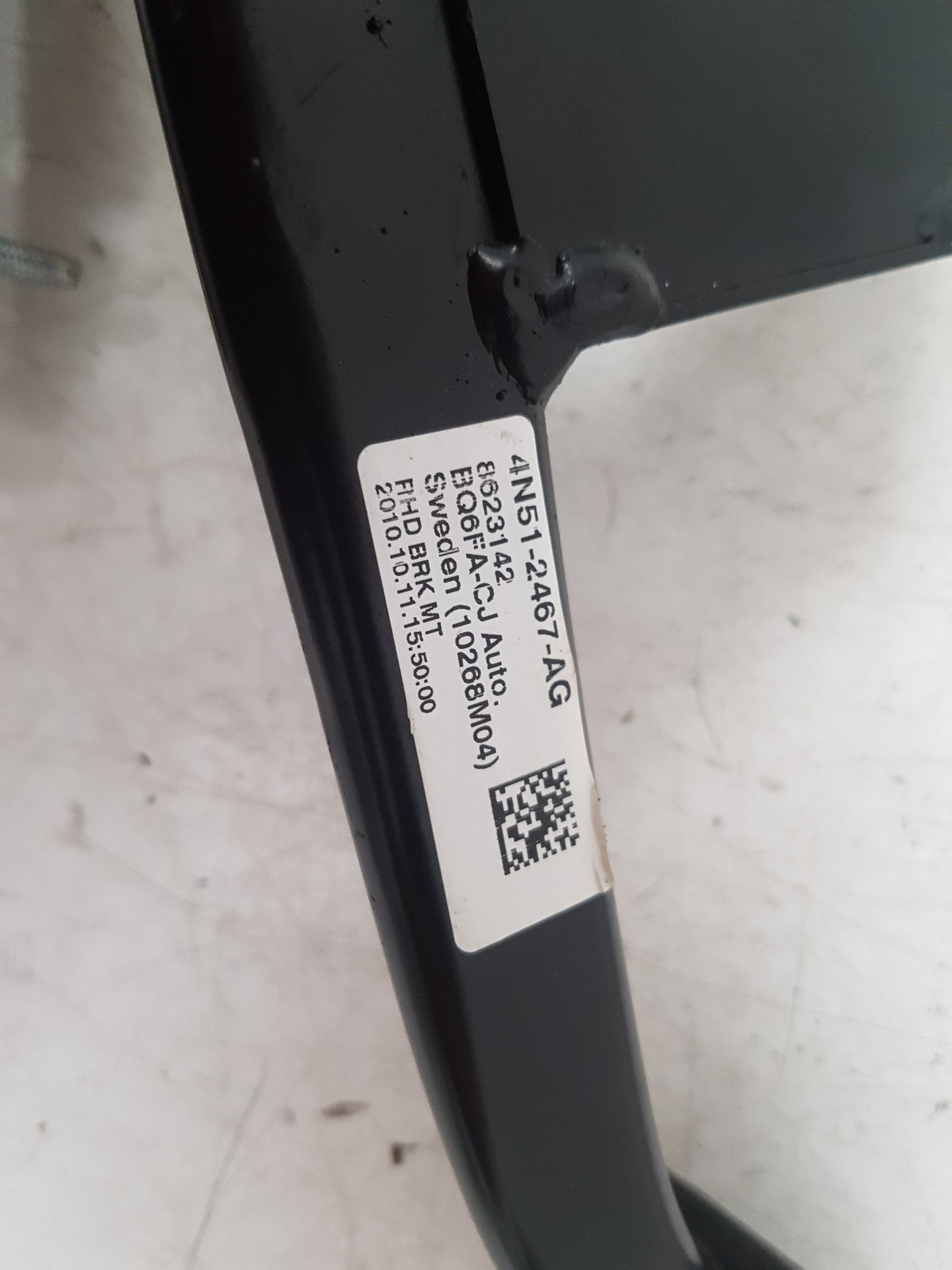 2010 Volvo S40  Saloon Brake Pedal 4N51-2467-AG