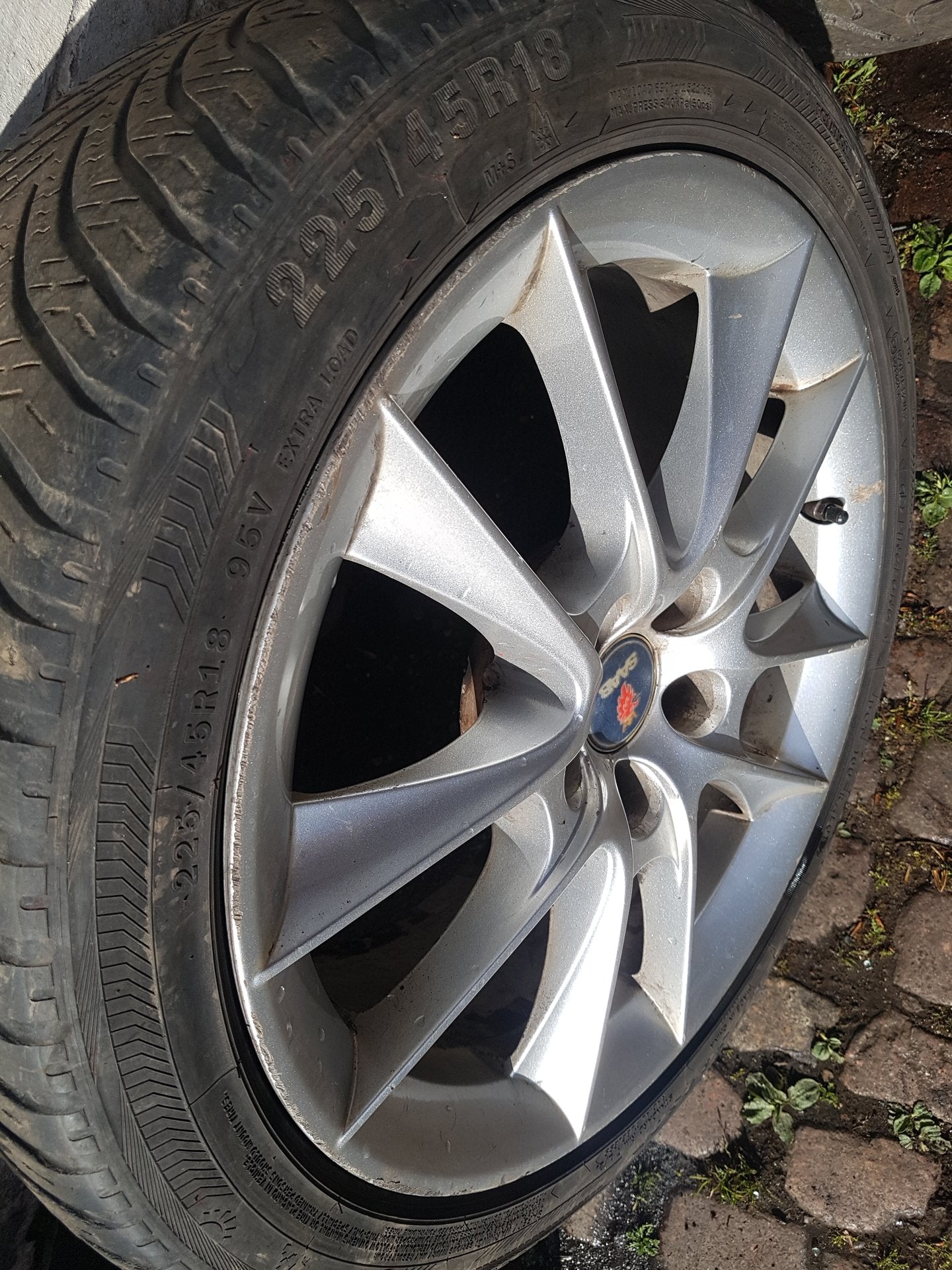 2007 - 2015 Saab 9-3  Estate Alloy Wheel 12763042