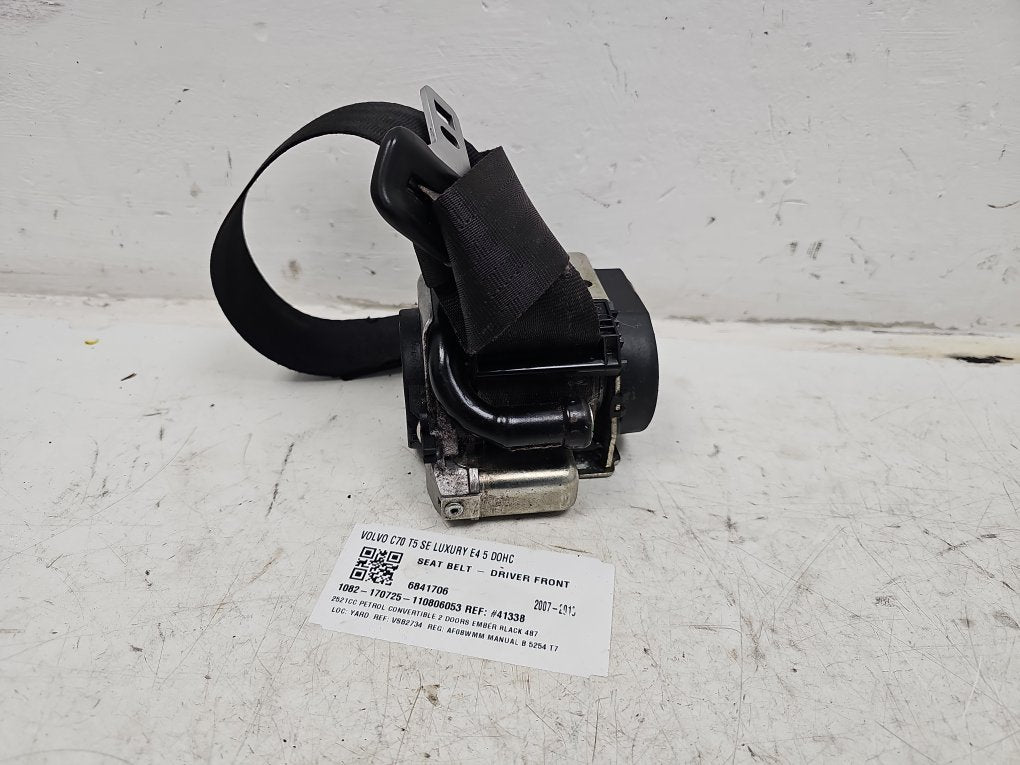 2007 - 2013 Volvo C70  Convertible Right Front Seat Belt 6841706
