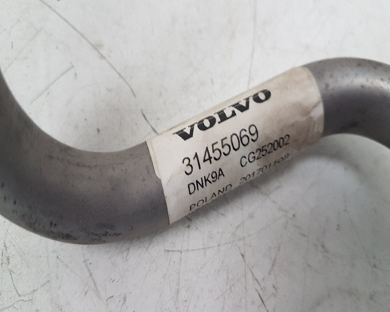 2014 - 2018 Volvo V60  Estate A/C Pipe  31455069