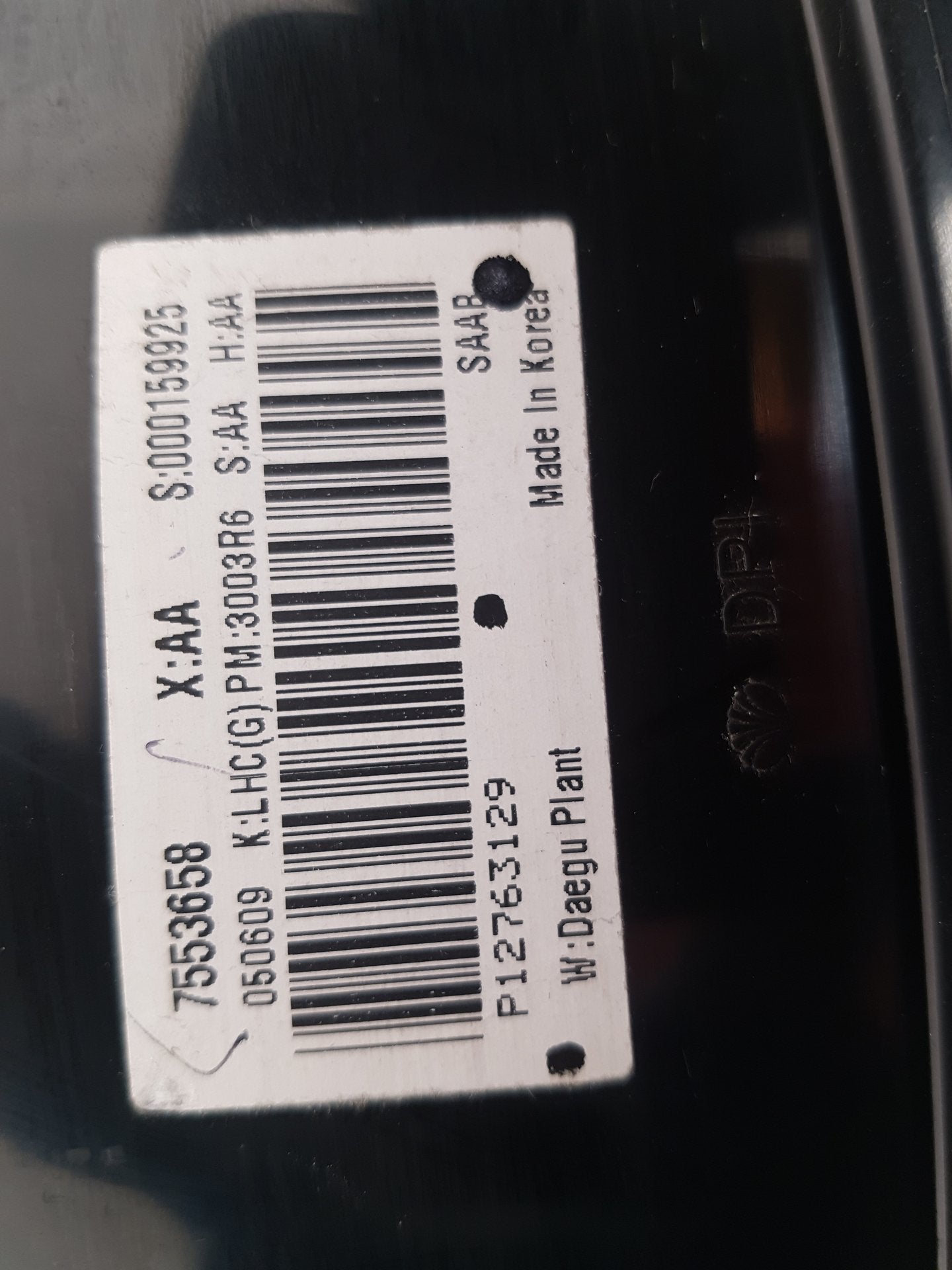 2003 - 2010 Saab 9-3  Saloon Instrument Cluster 12763129