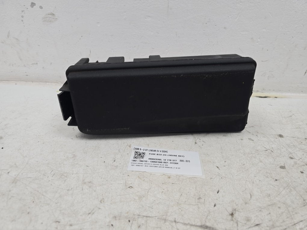 2005 - 2015 Saab 9-3  Estate Engine Fuse Box 460023260