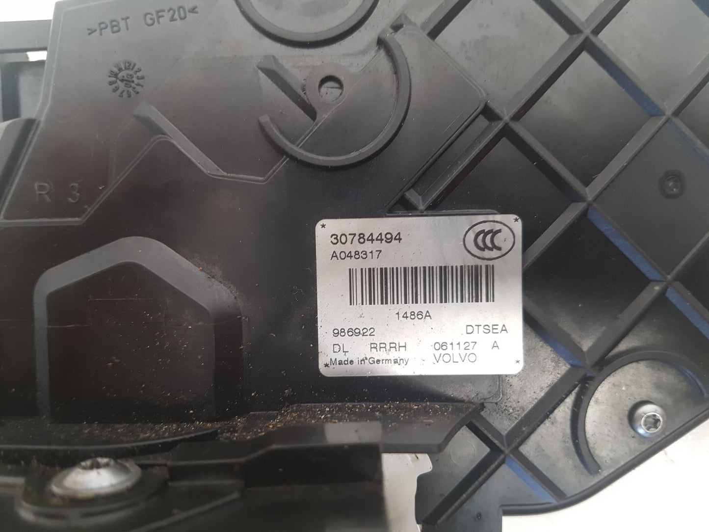 2006 - 2011 Volvo S80  Saloon Right Rear Door Lock Actuator 30784494