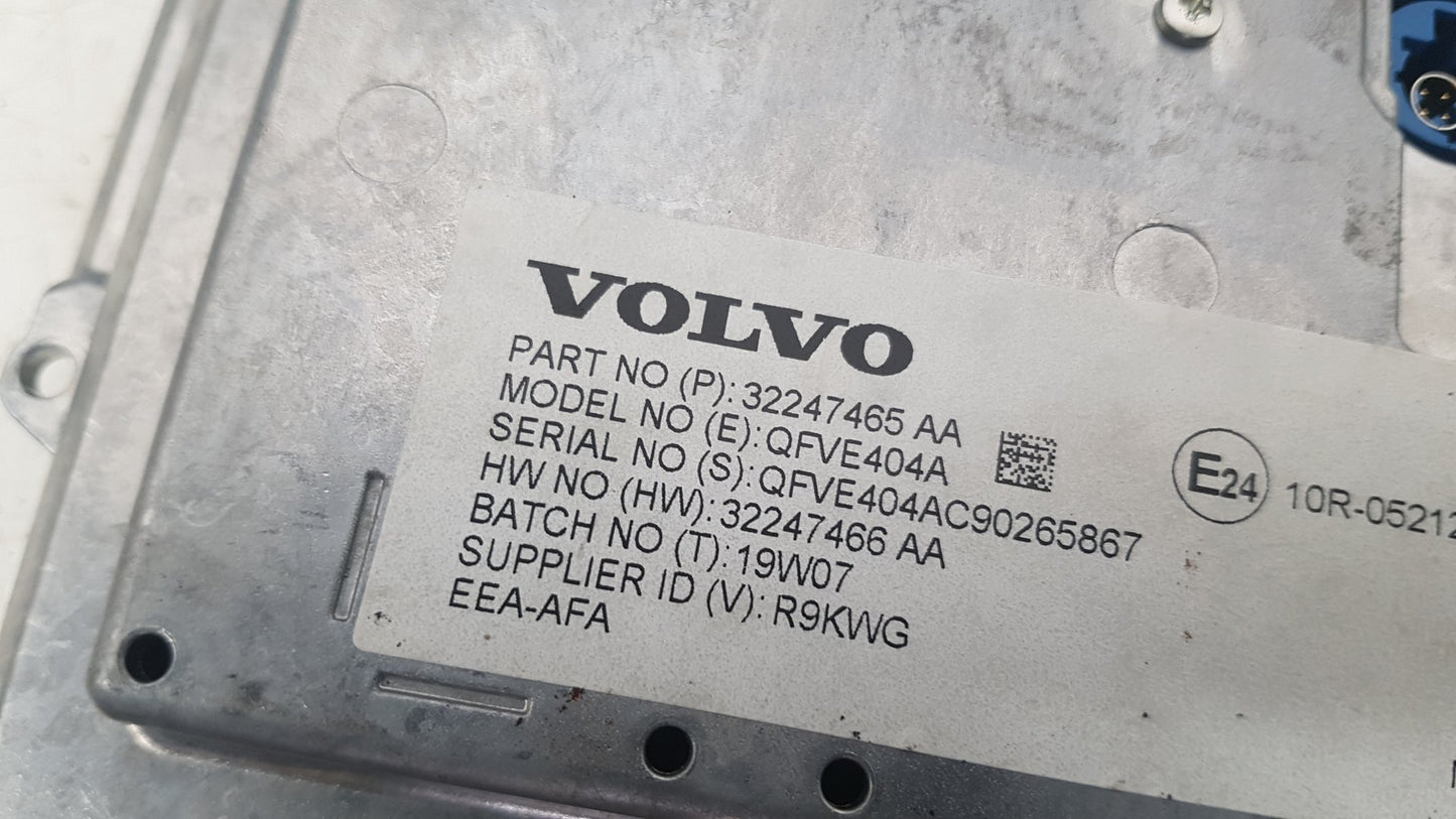 2017 - 2026 Volvo V60 II 225 Estate Dash Display Unit 32247465 AA