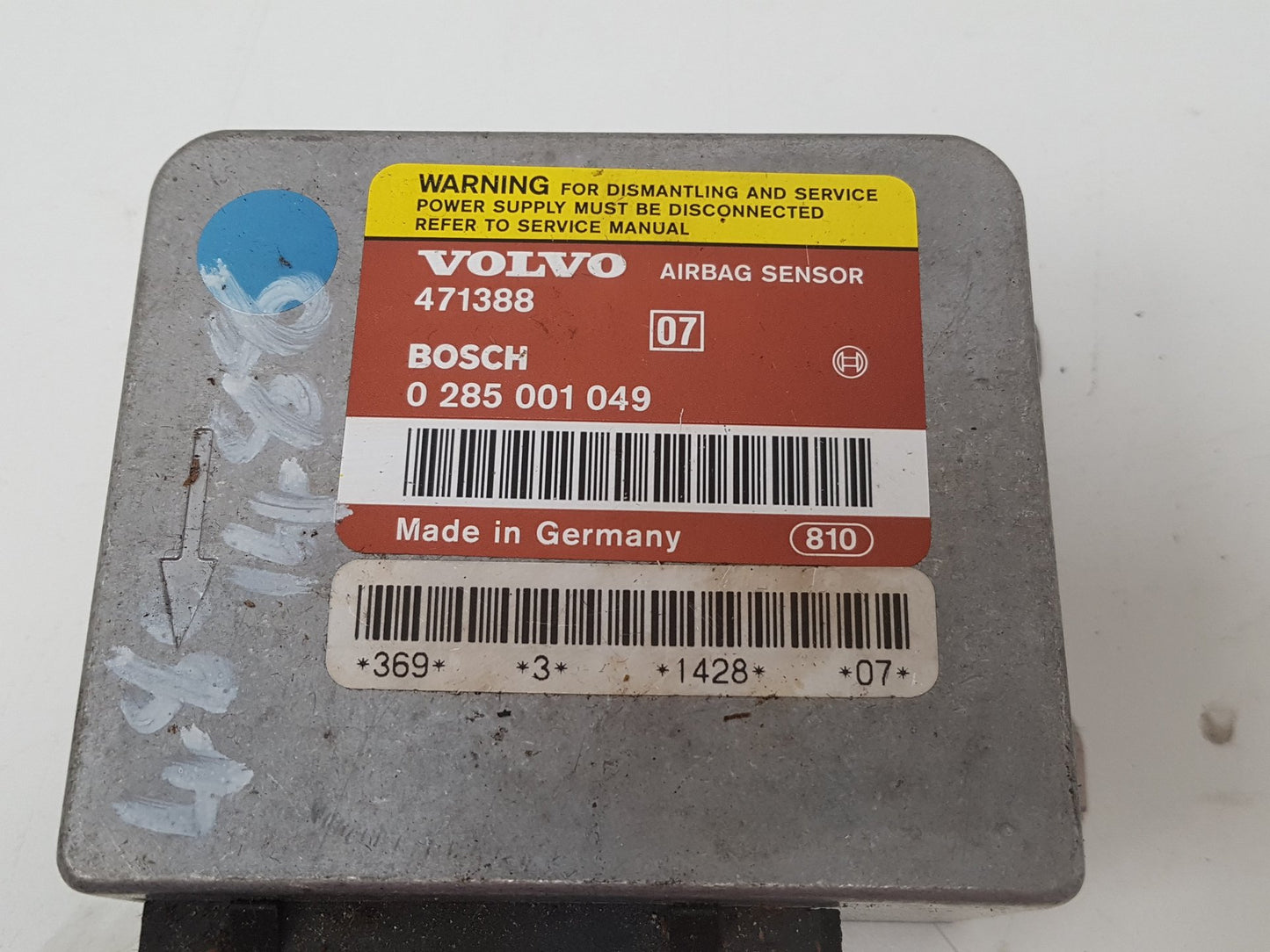 1987 - 1995 Volvo 480  Hatchback Airbag Module 0