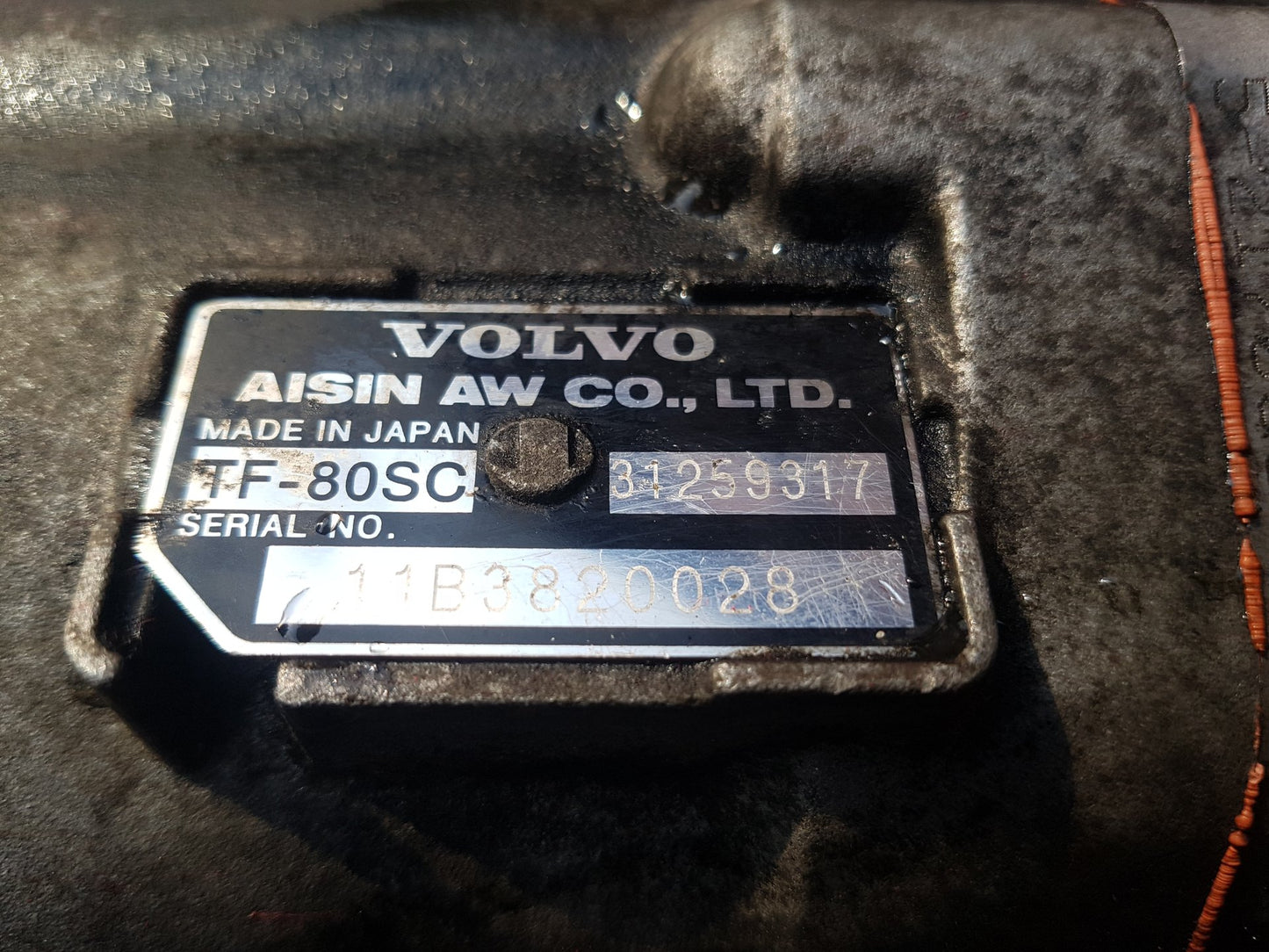 2007 - 2014 Volvo XC90  Estate Automatic Transmission 31259317