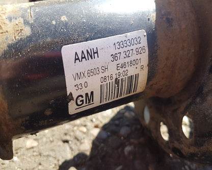 2010 - 2012 Saab 95  Saloon Right Front Shock Absorber 13333032