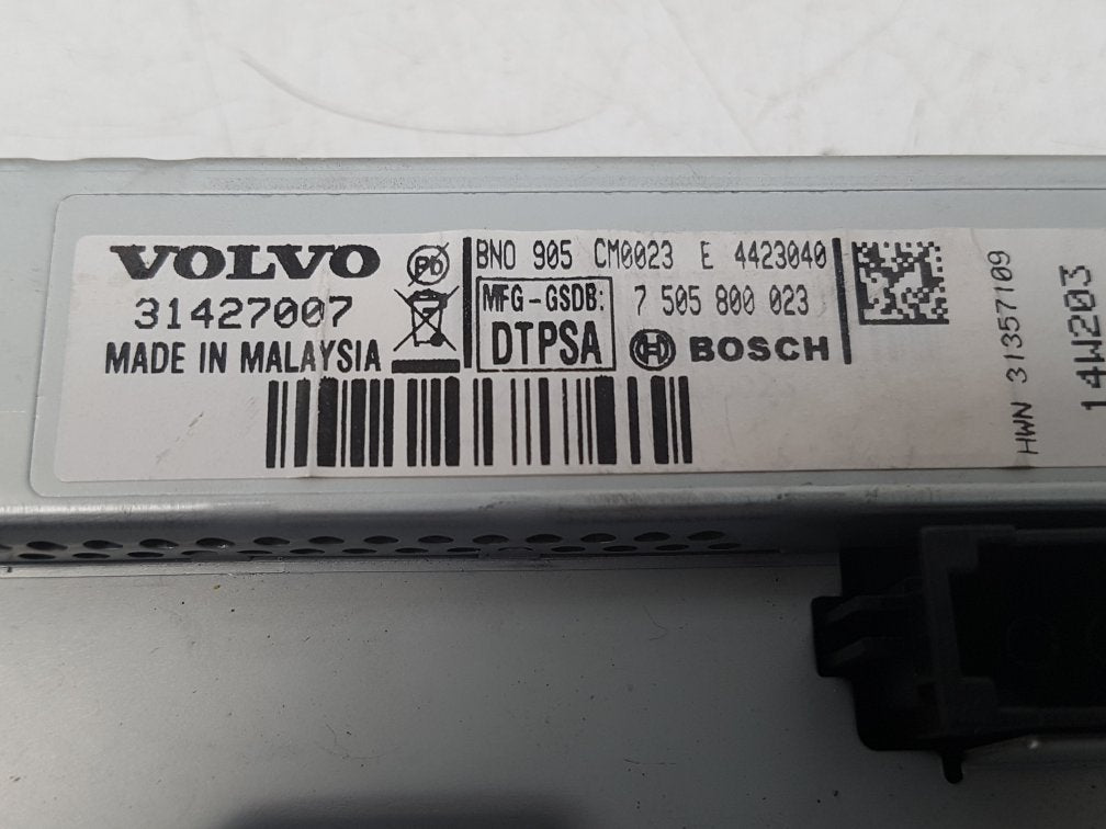 2012 - 2019 Volvo V40  Hatchback Dash Display Unit 7 505 800 023