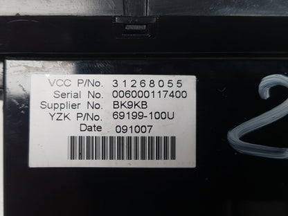 2010 - 2012 Volvo C30  Hatchback Dash Display Unit 31268055