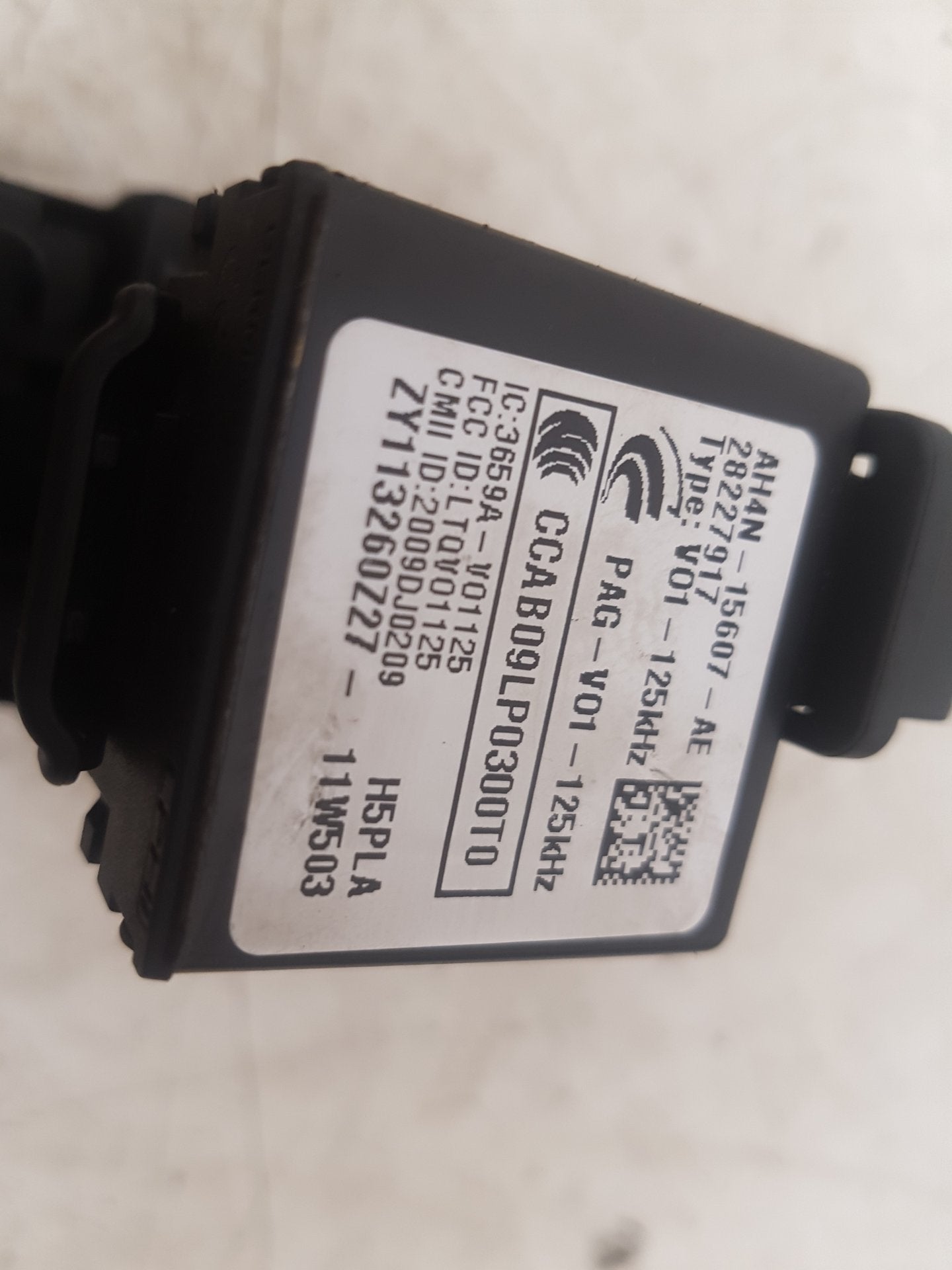 2010 - 2017 Volvo XC60  Estate START CONTROL UNIT AH4N15607AE