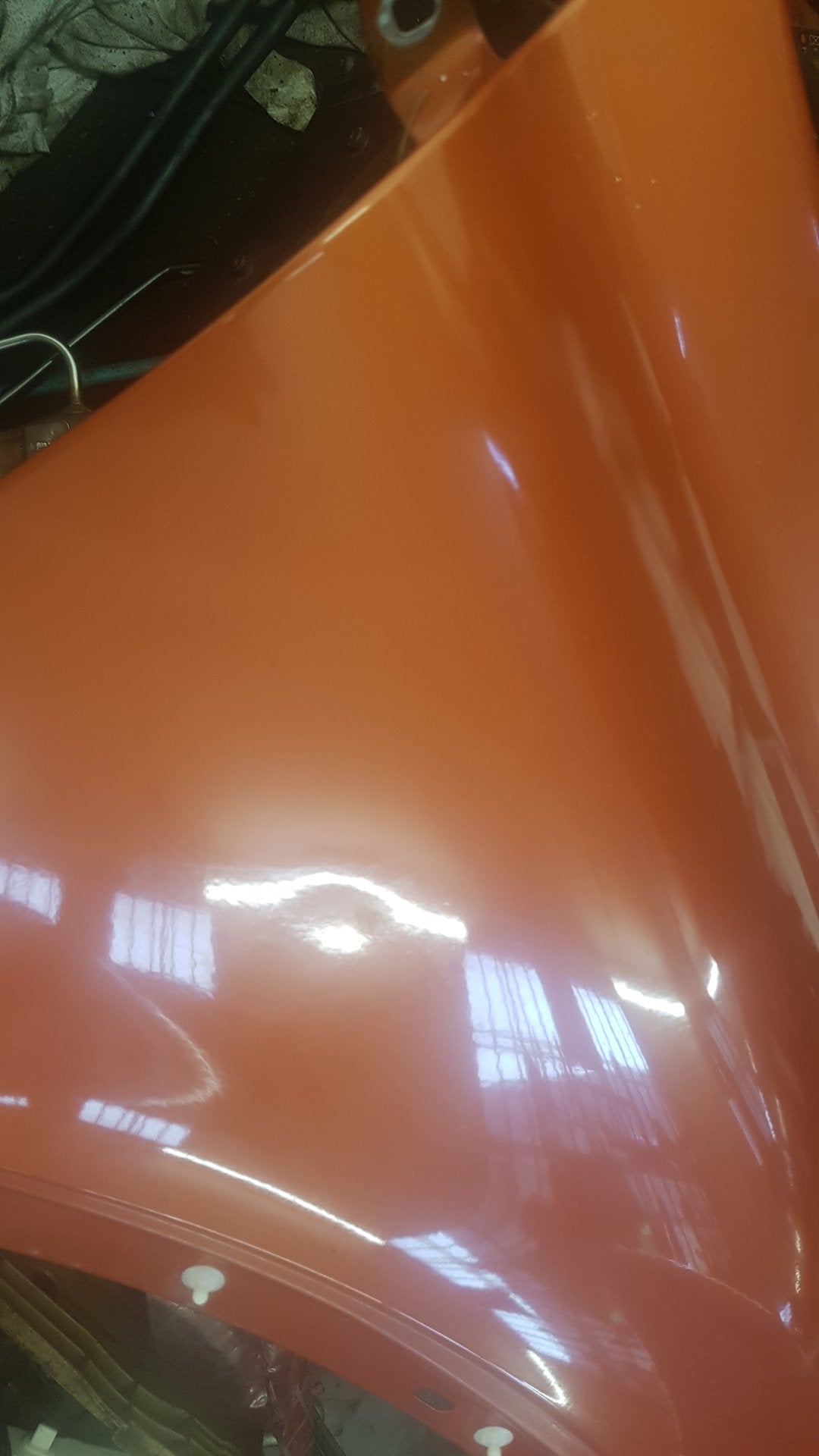 2010-2013 Volvo C30 533 Hatchback Right Front Guard 701 ORANGE FLAME METALLIC 701 VRAC A