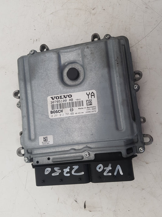 2007 - 2016 Volvo V70  Estate Engine ECU 30785100 AB 0281012765