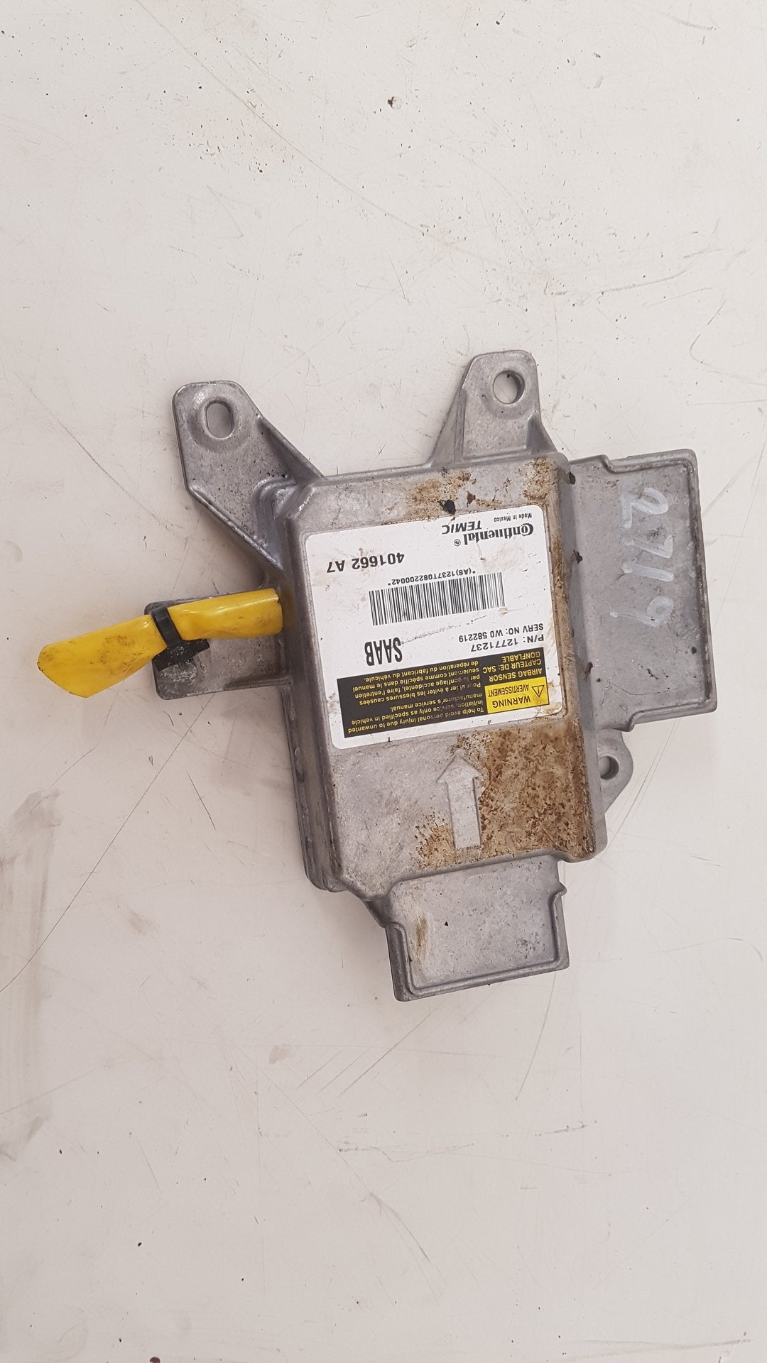 2007 - 2015 Saab 9-3  Estate Airbag Module 12771237