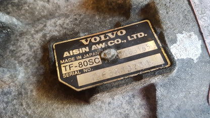 VOLVO XC60 TF80 AUTOMATIC GEARBOX 6 SPEED AUTO TRANSMISSION 1285176 36050943