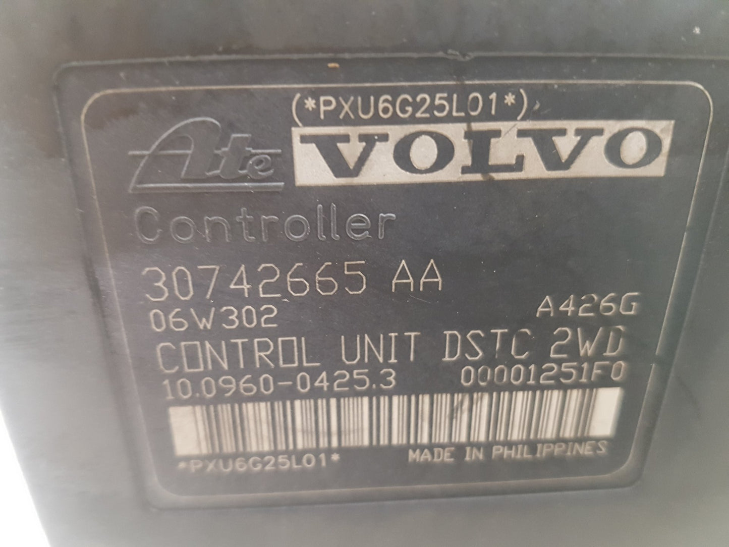 2006 - 2010 Volvo C70  Convertible ABS Pump/Modulator 30742665AA