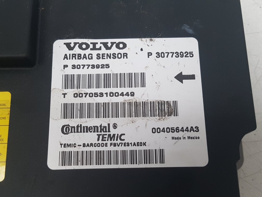 2006 - 2009 Volvo S80  Saloon Airbag Module 30773925