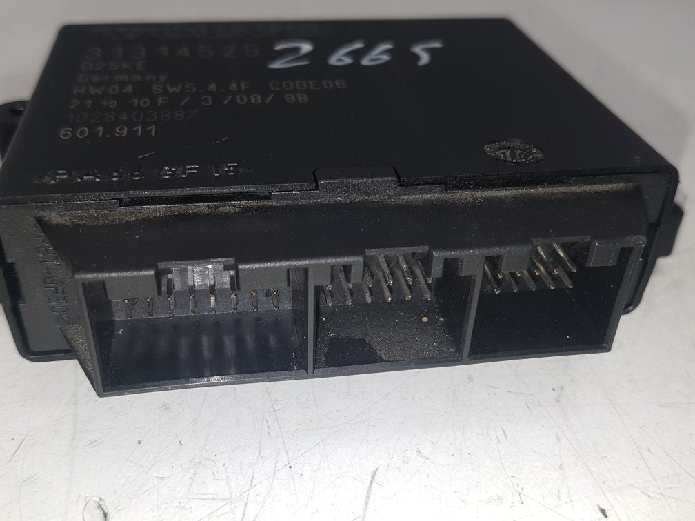 2010 - 2014 Volvo V60  Estate PARKING SENSOR ECU 31314525