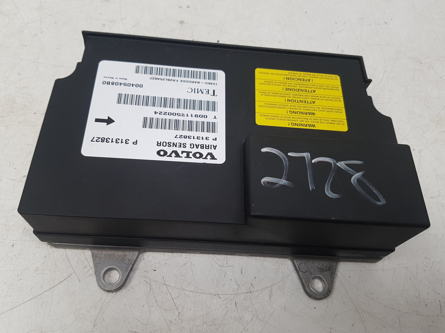 2008 - 2013 Volvo XC60 I 156 Estate Airbag Module 31313827