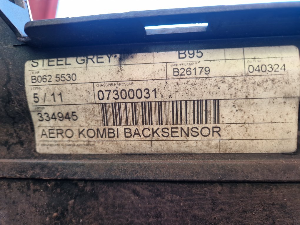 2001 - 2006 Saab 9-5  Estate Rear Bumper
