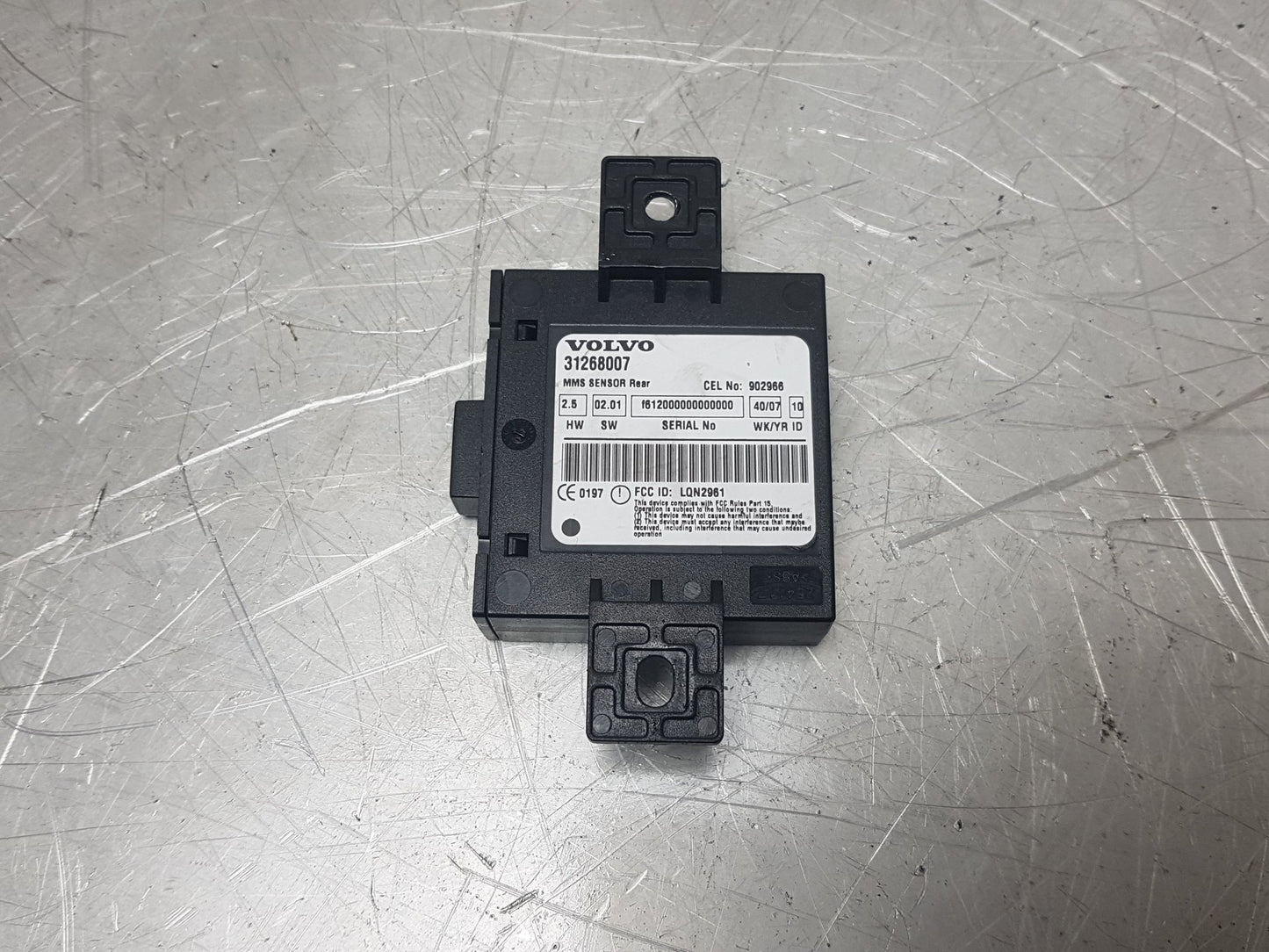 2006 - 2012 Volvo C70   MASS MOVEMENT SENSOR 31268007
