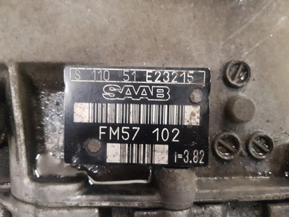 2003 - 2011 Saab 9-3  Convertible Manual Gearbox FM57 102