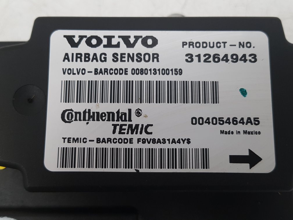 2006 - 2009 Volvo C70  Convertible Airbag Module 31264943