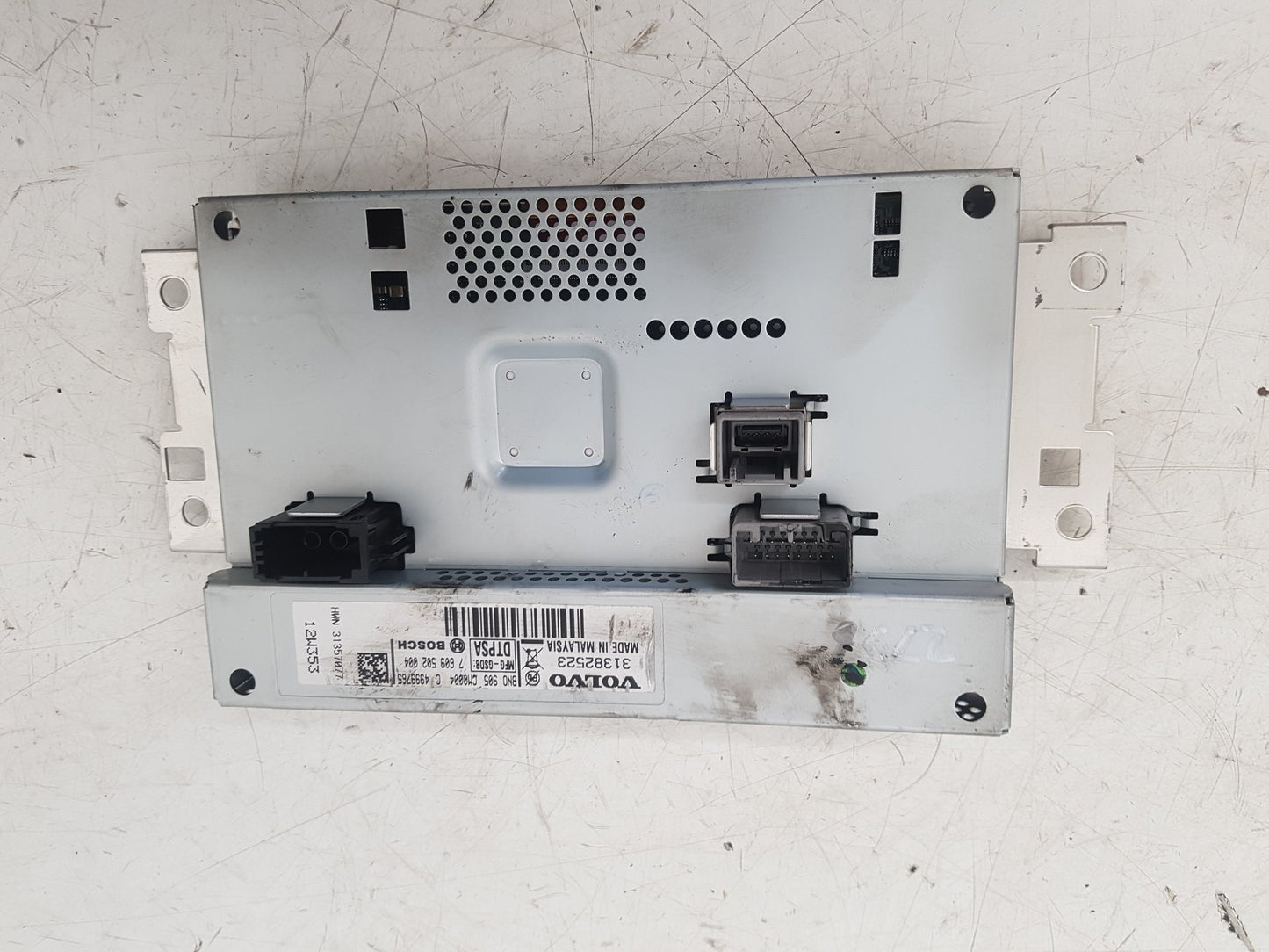 2012 Volvo S60  Saloon Dash Display Unit