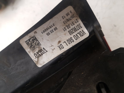 2012 Volvo S60  Saloon Right Taillight 30796268