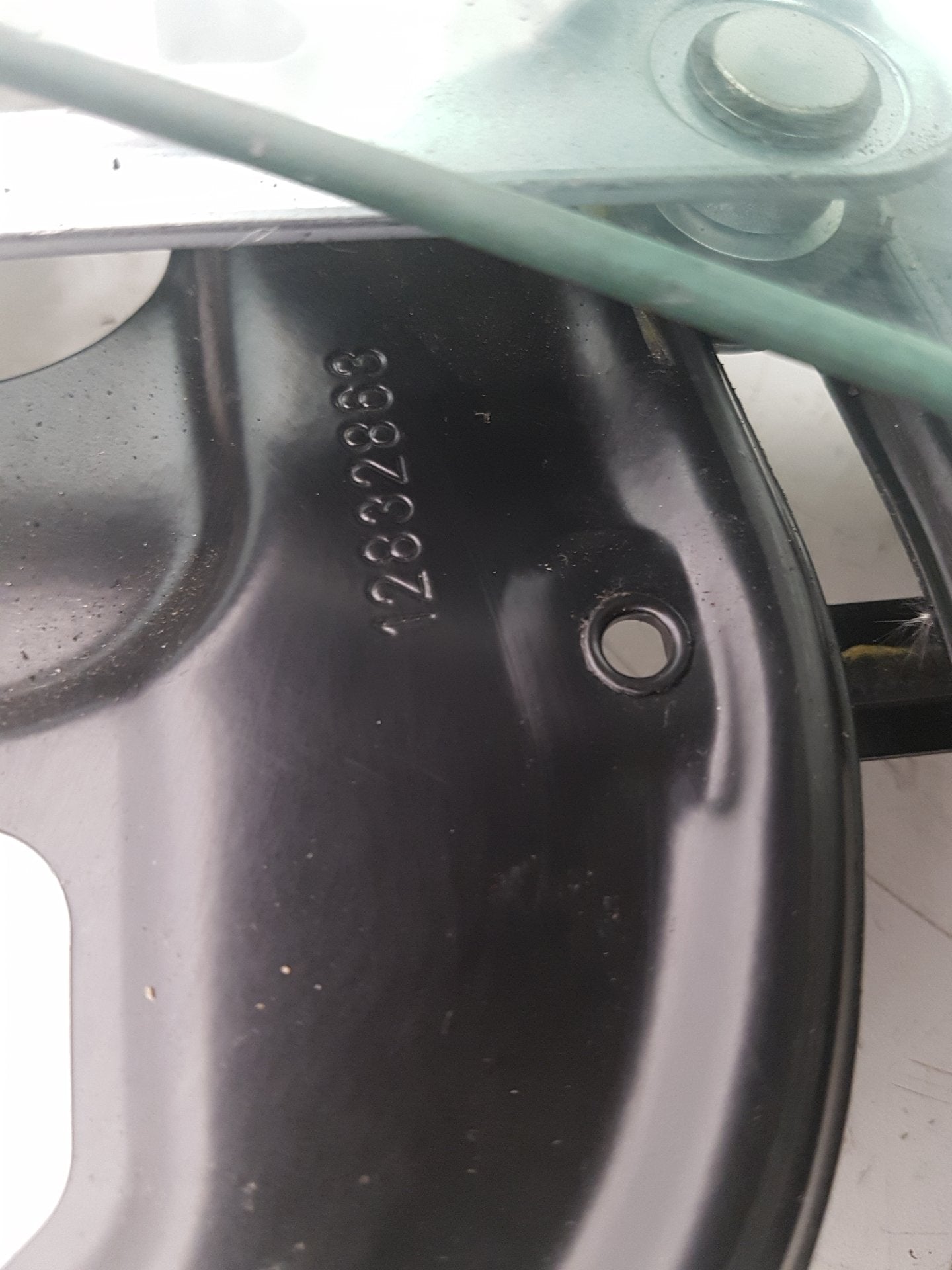 2004 Saab 9-3  Convertible WINDOW REGULATOR/MECH ELECTRIC (REAR PASSENGER SIDE) 12832863