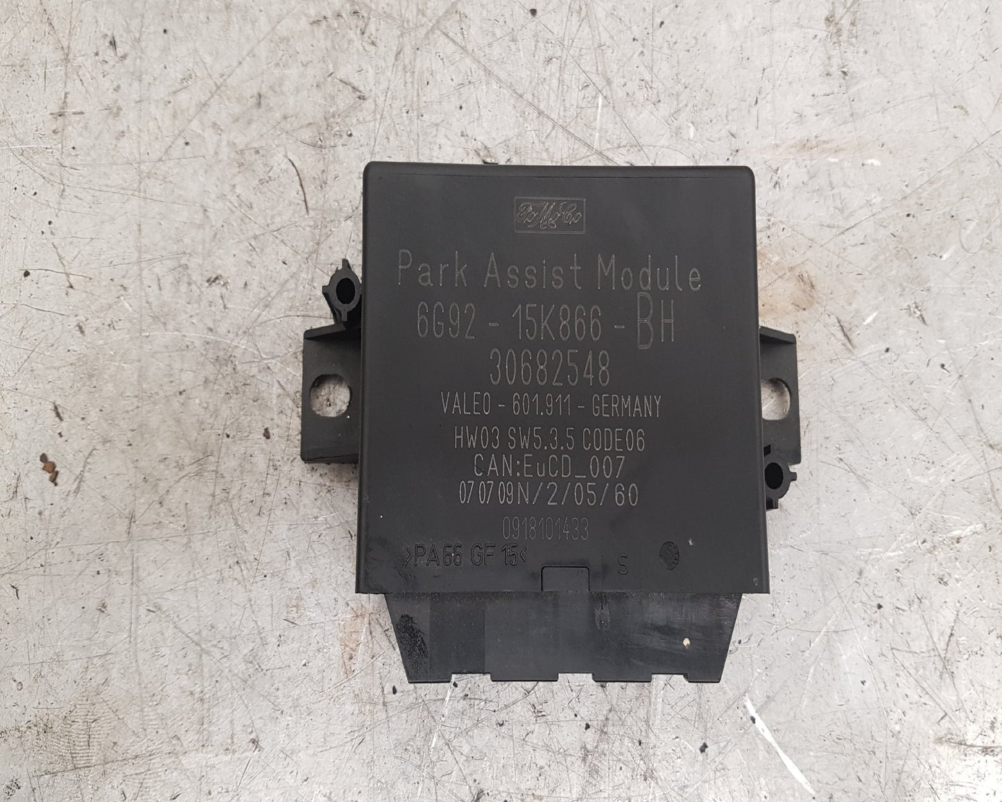 2006 - 2009 Volvo S80  Saloon PARKING SENSOR ECU 6G9215K866BH