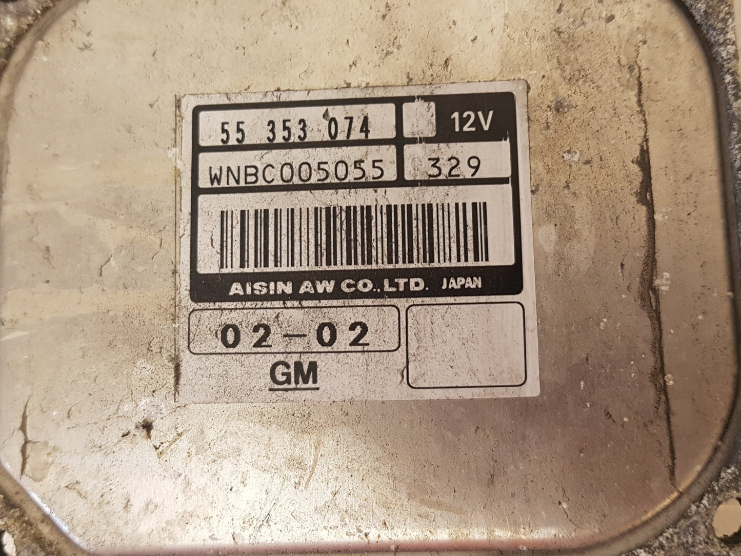 2003 - 2005 Saab 9-3  Convertible Transmission ECU 55353074