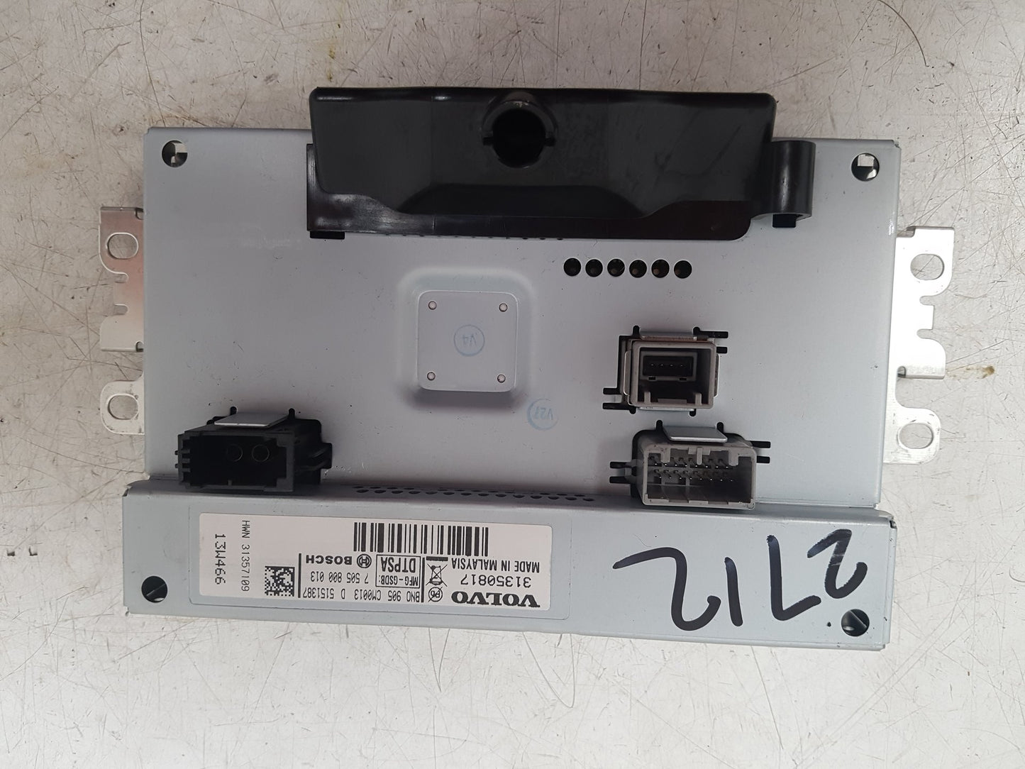 2012 - 2019 Volvo V40  Hatchback Dash Display Unit 31350817