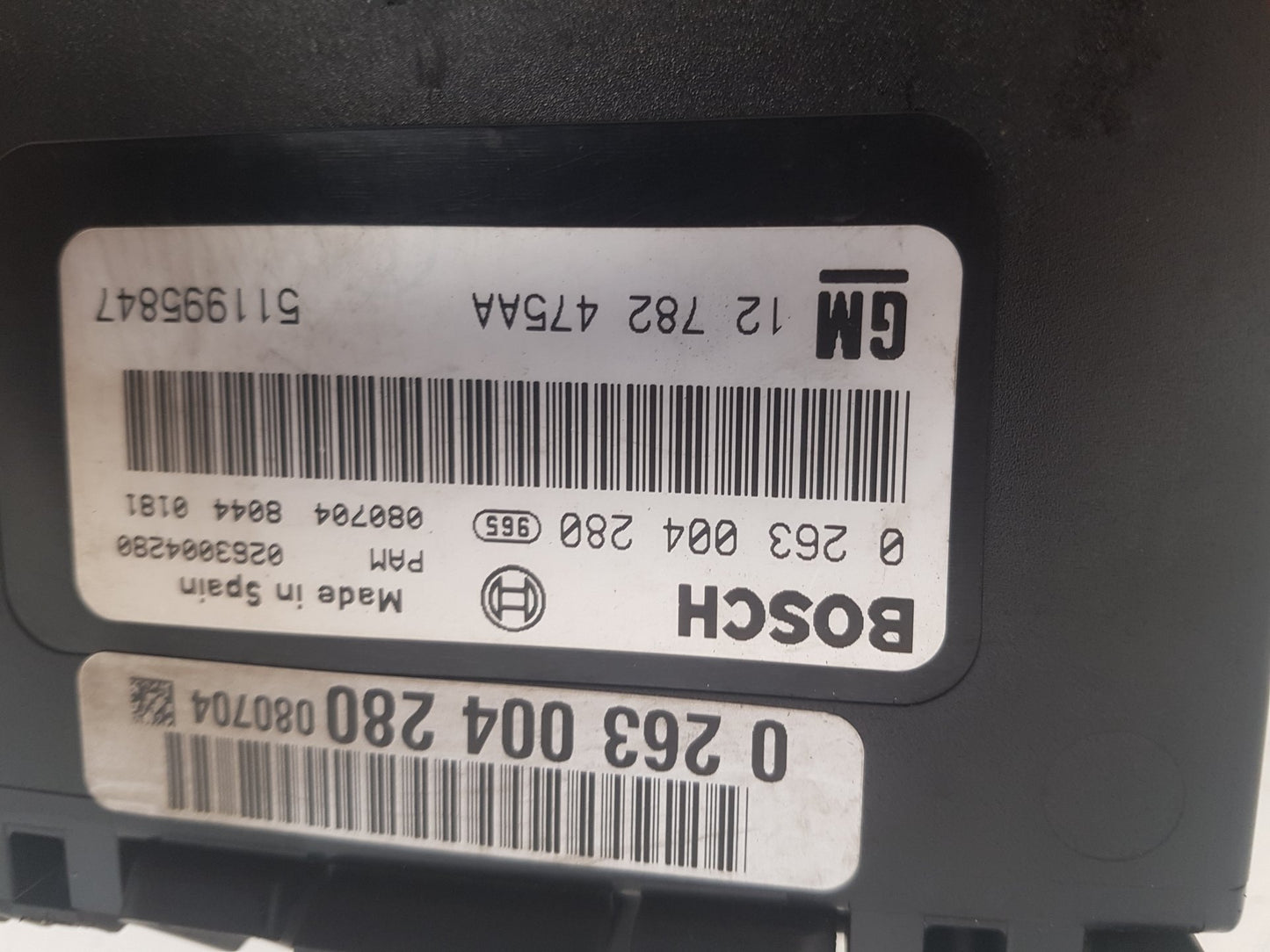 2007 - 2015 Saab 9-3  Estate PARK ASSISTANCE MODULE 12782475AA