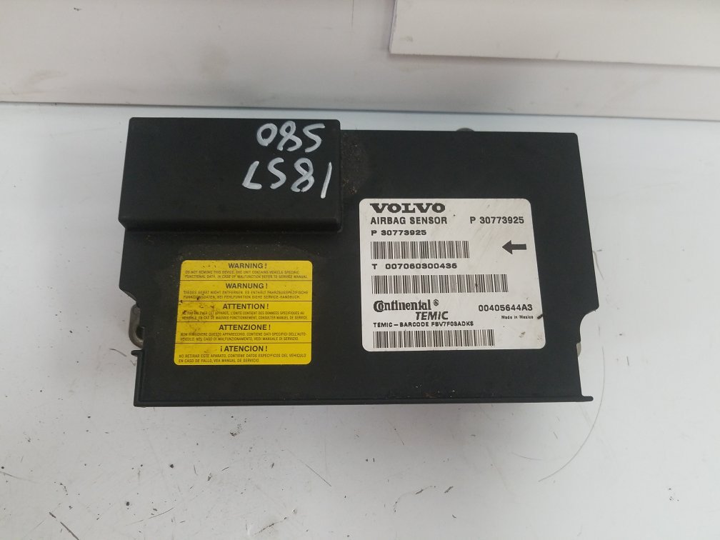 2006 - 2011 Volvo S80  Saloon Airbag Module 30773925