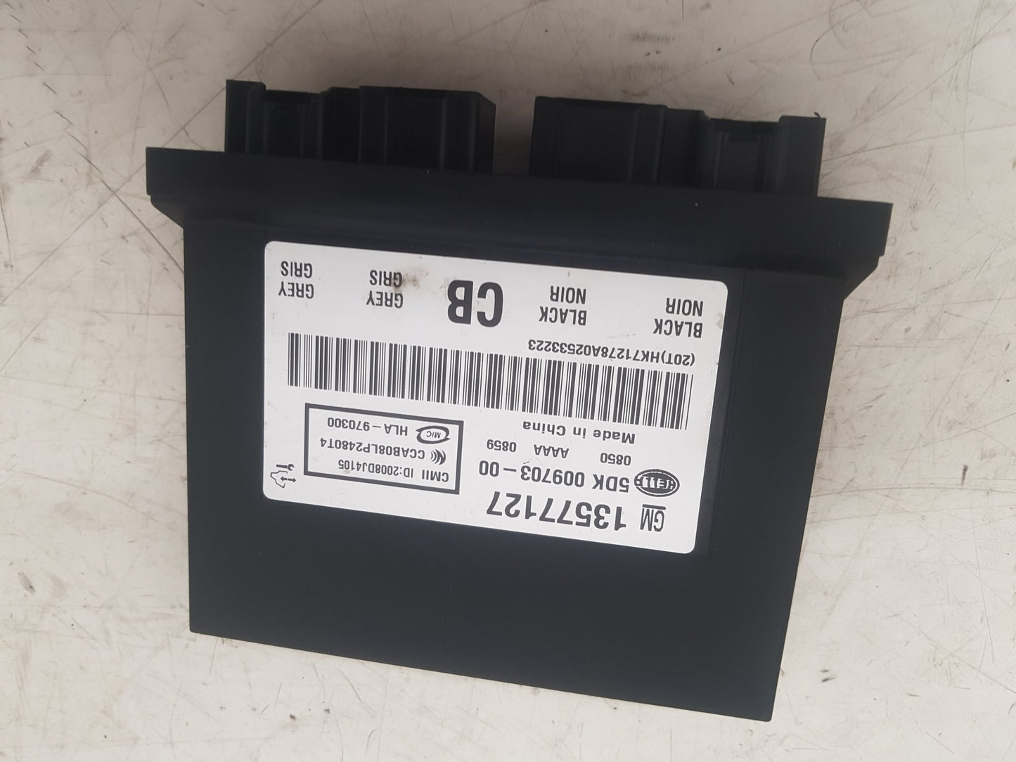 2010 - 2012 Saab 9-5  Saloon CENTRAL LOCKING CONTROL MODULE 13577127