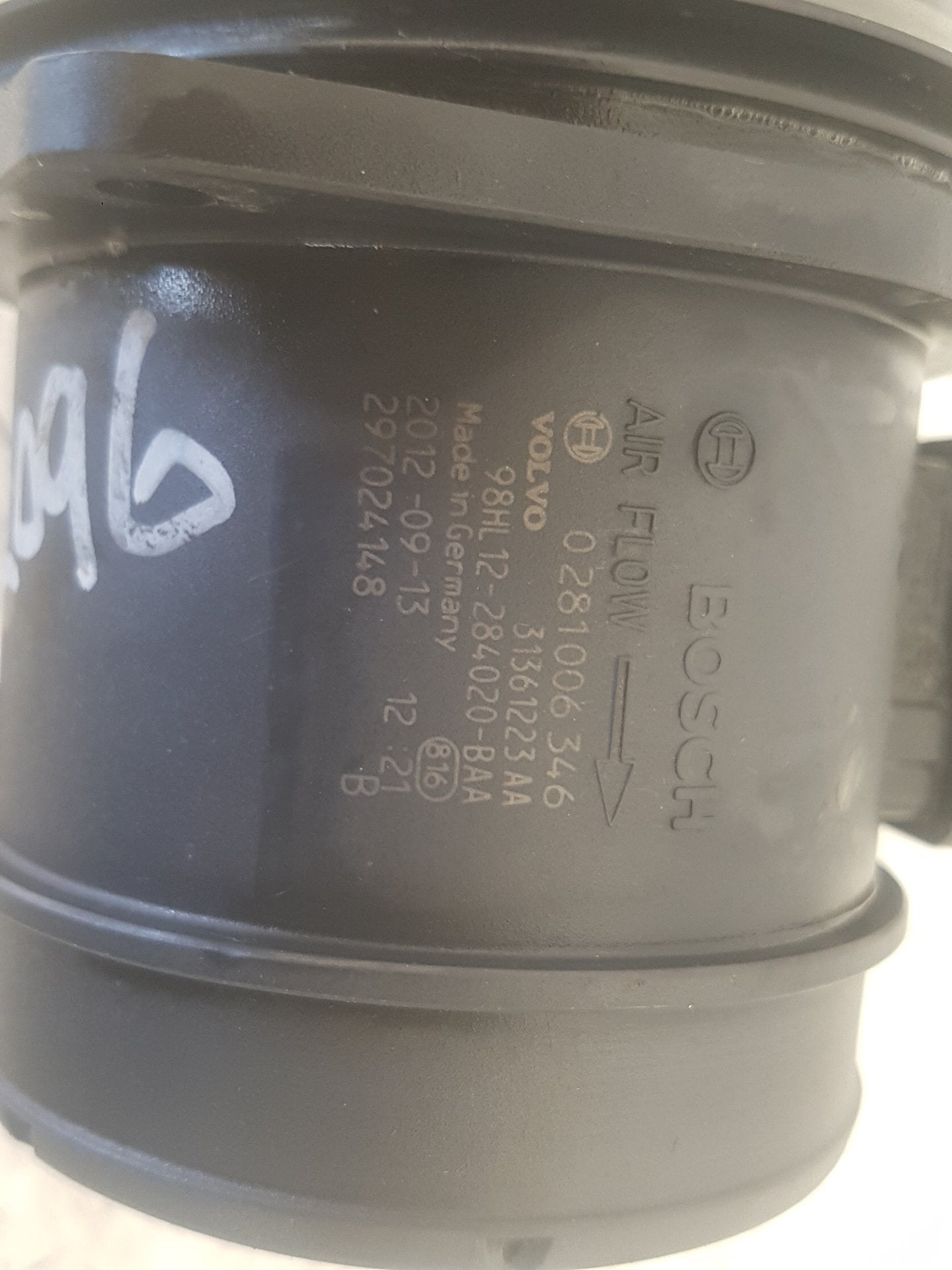 2012 Volvo V40 Hatchback Air Flow Sensor 31361223