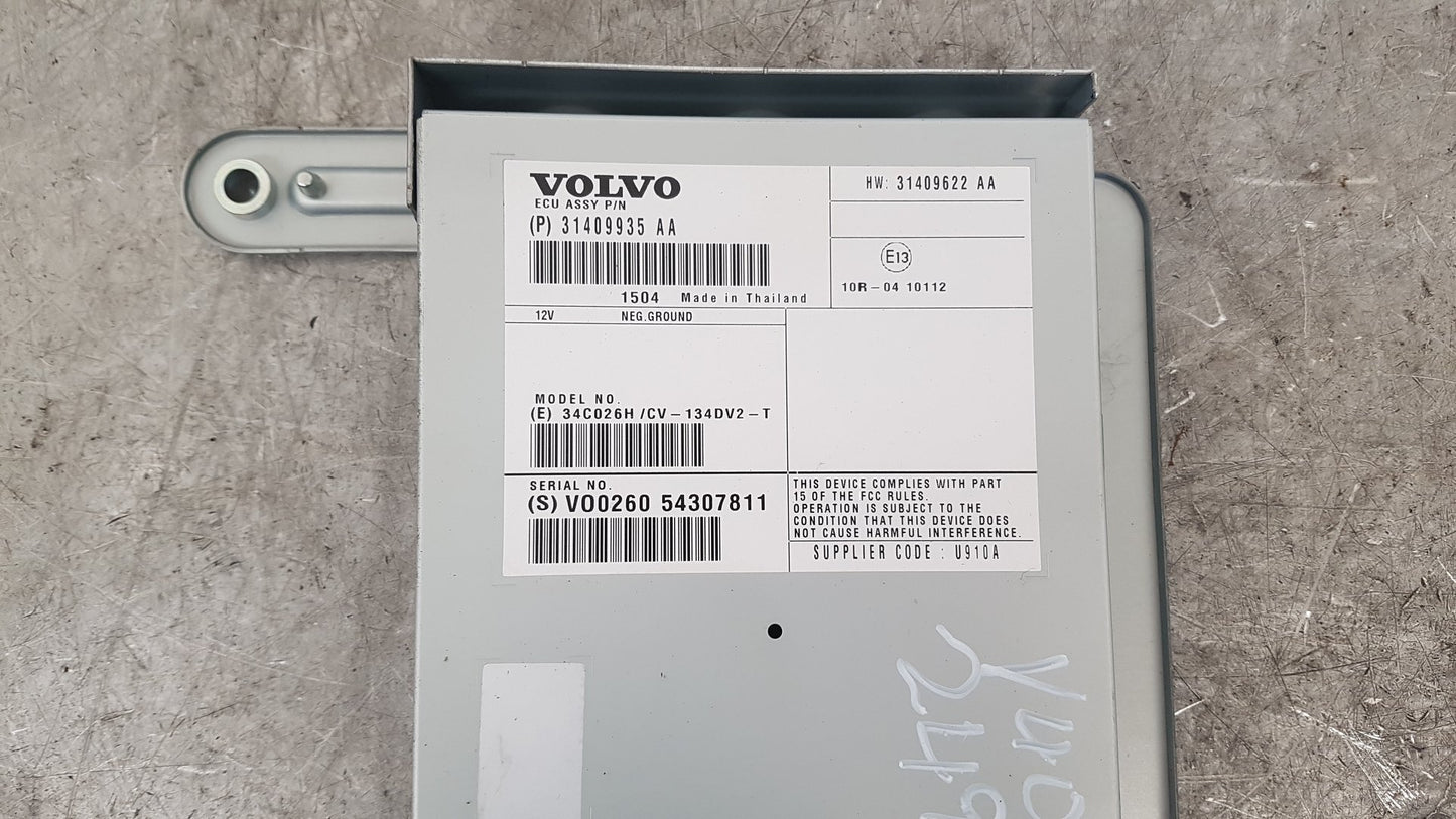 2013 - 2015 Volvo XC60  Estate Amplifier 31409935AA