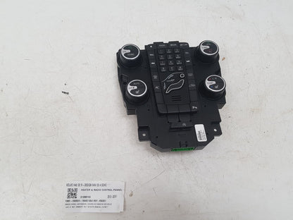 2014 Volvo V40  Hatchback HEATER & RADIO CONTROL PANNEL 31288103
