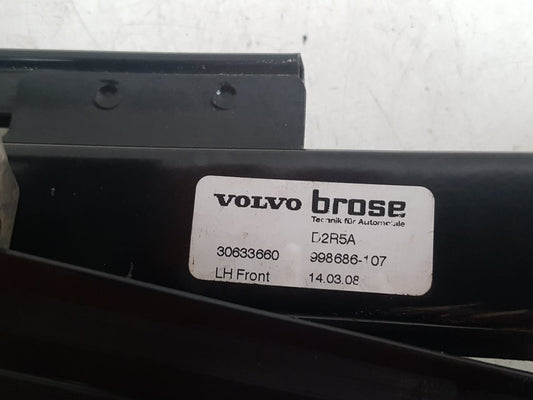 2006 - 2012 Volvo C70  Convertible WINDOW REGULATOR/MECH ELECTRIC  (FRONT PASSENGER SIDE) 30633660