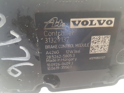 2012 Volvo S60  Saloon ABS Pump/Modulator 31329137