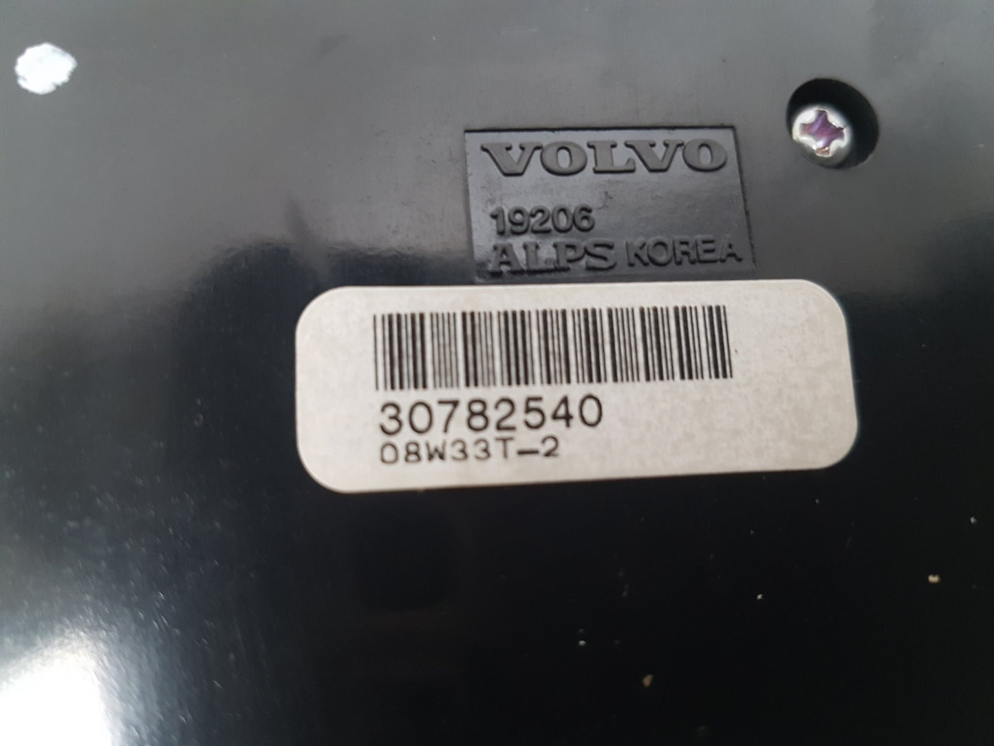 2008 - 2009 Volvo C70  Convertible HEATER & RADIO CONTROL PANNEL 30782540