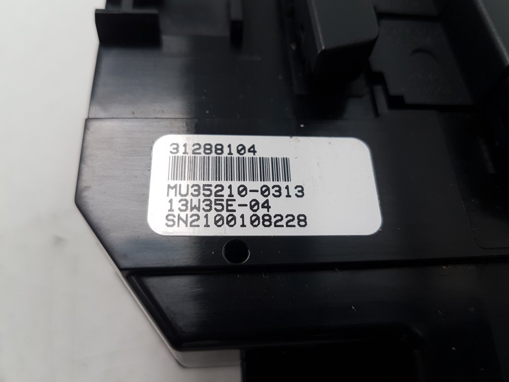 2012 - 2016 Volvo V40  Hatchback Heater Controls 31288104