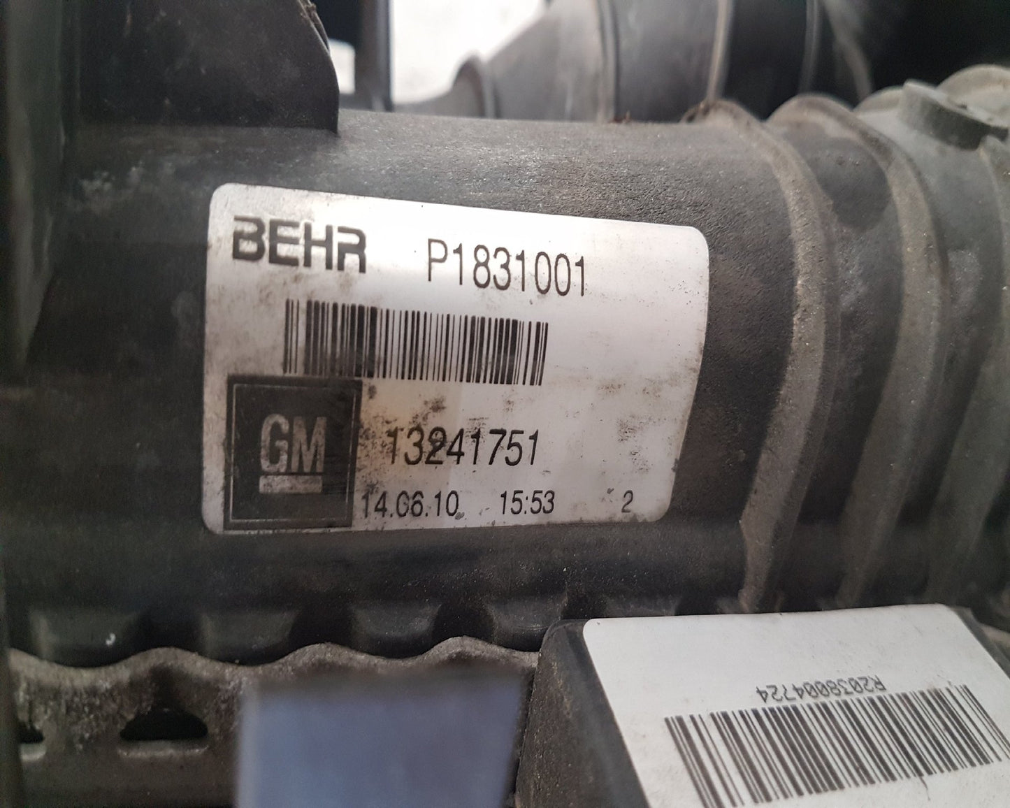 2010 - 2012 Saab 9-5  Saloon RADIATOR PACK (WATER, AC, INTERCOOLER AND FAN) 8658004 1322018