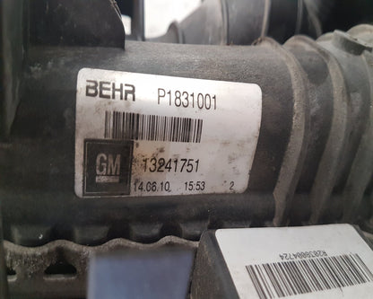 2010 - 2012 Saab 9-5  Saloon RADIATOR PACK (WATER, AC, INTERCOOLER AND FAN) 8658004 1322018